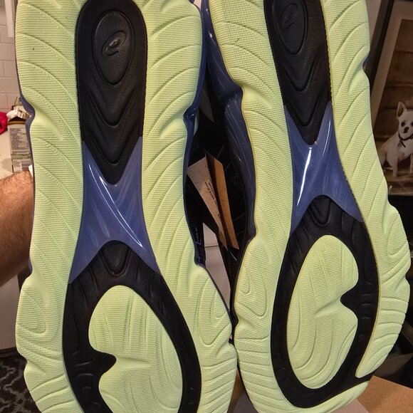 Asics Sportstyle Gel-Quantum 360 VIII Black Blue 1203A305 004 Mens Size 10 SHOES - Picture 9 of 10